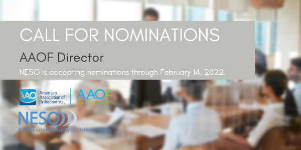call for nominations - aaof director